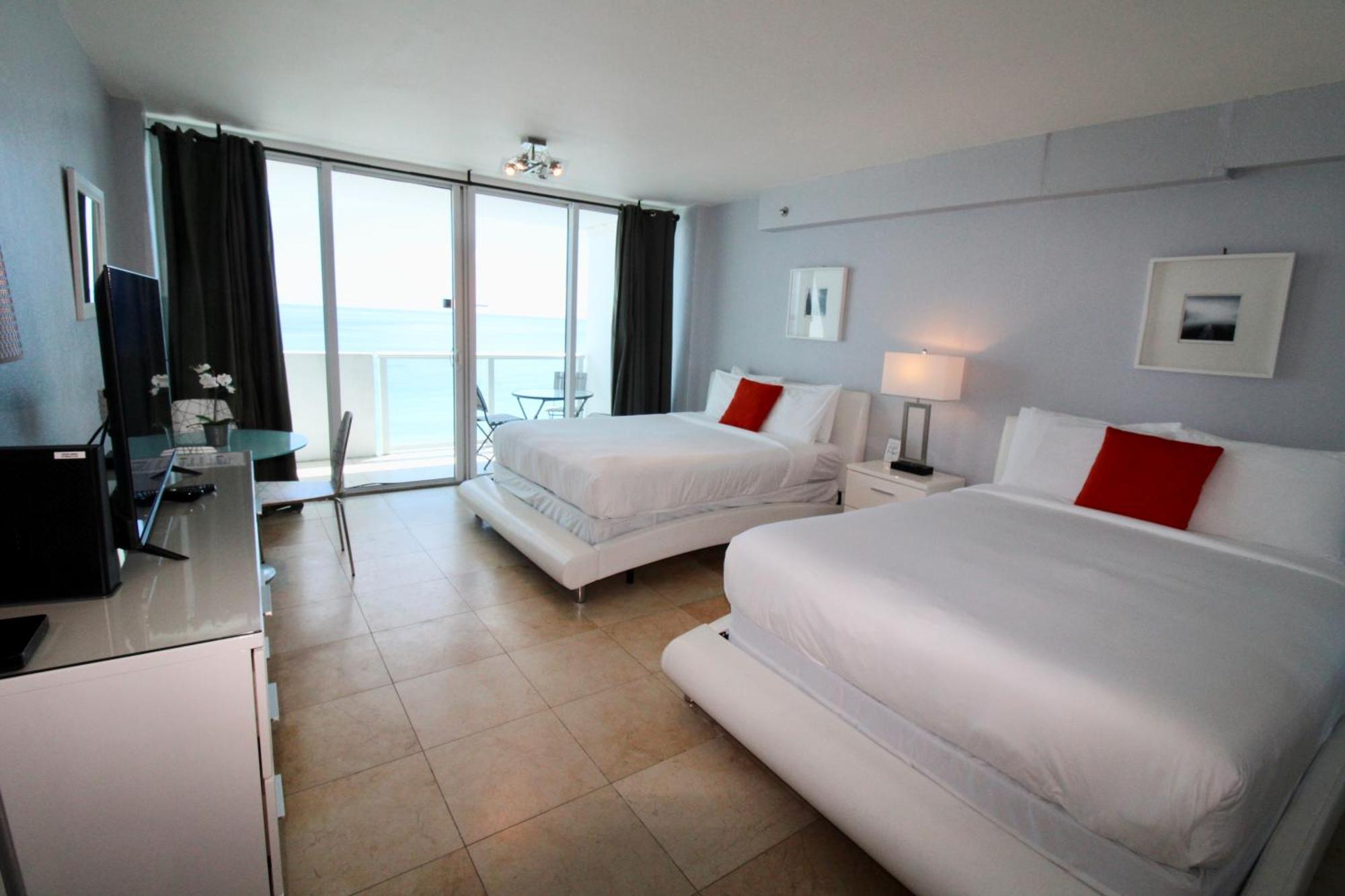 Castle 828 Oceanfront View With Balcony, Pool, Tennis, Beach Access And Free Parking! Miami Beach Extérieur photo